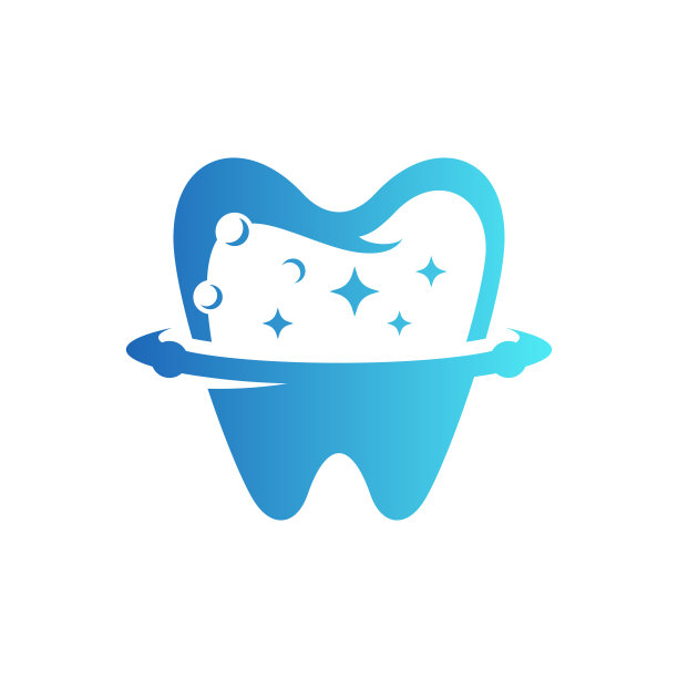 牙科行星商业标志设计图片下载