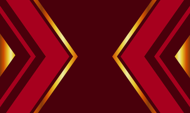 未来的现代背景与闪亮的黄色箭头装饰。图片下载