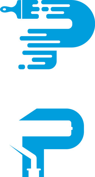 P漆刷标志图片下载