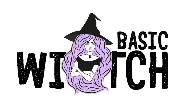 可爱的女巫戴着帽子基本图片下载