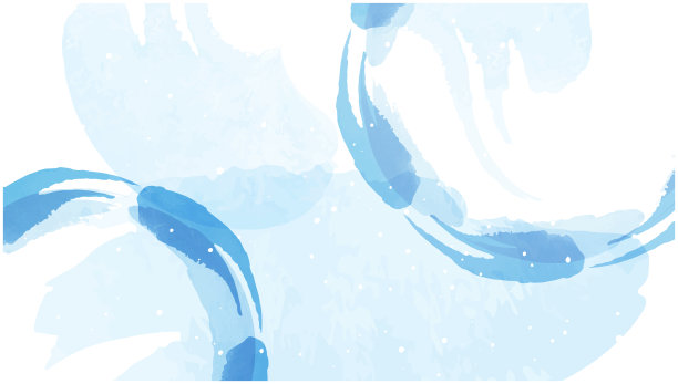 水彩背景矢量插图图片下载