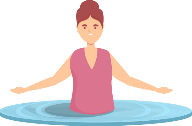 芭蕾舞游泳icon卡通运动人图片下载