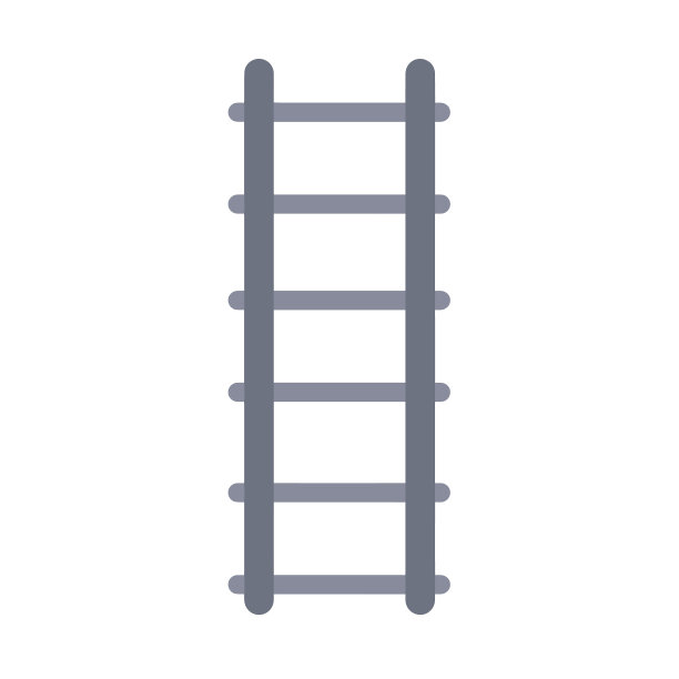 钢灰色的楼梯图片下载