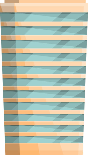 室内多层图标卡通城市图片下载