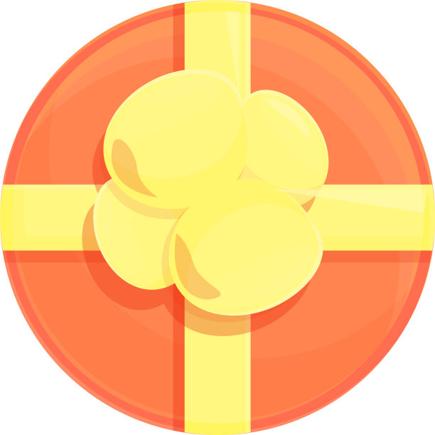 快乐礼盒图标卡通礼盒图片下载