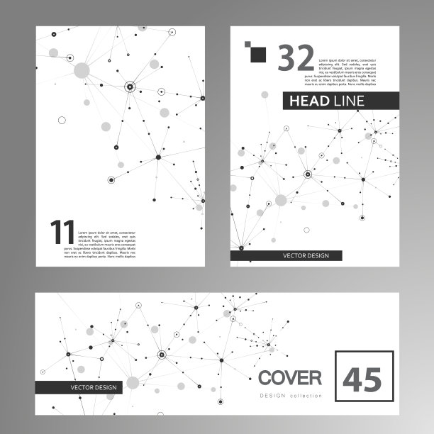 模板小册子和横幅页图片下载