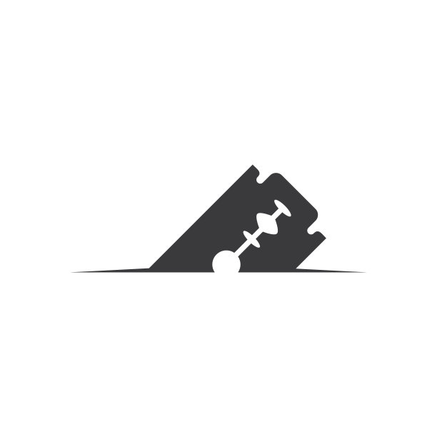 剃须刀片标志图片下载