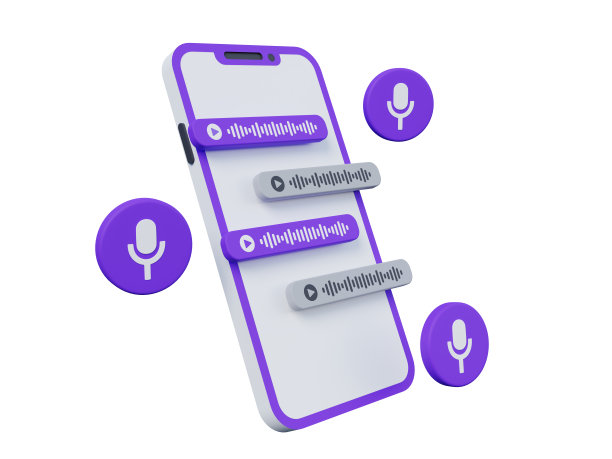 聊天孤立的3D插图设计图片下载