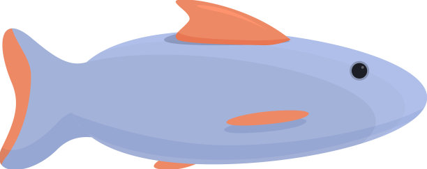 冰鱼图标卡通冬季钓鱼图片下载