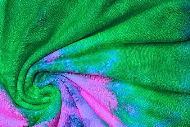 抽象扎染多色织物织物紫色花纹纹理图片下载