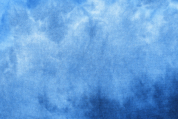 抽象蓝色扎染面料面料波西米亚图案纹理图片下载