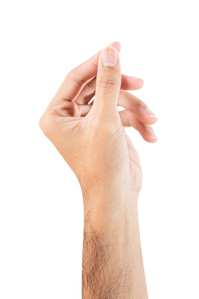 男性手持虚拟名片、信用卡或白底白纸。图片下载