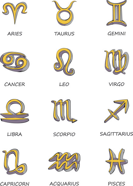 十二生肖平卡通定天象图片下载