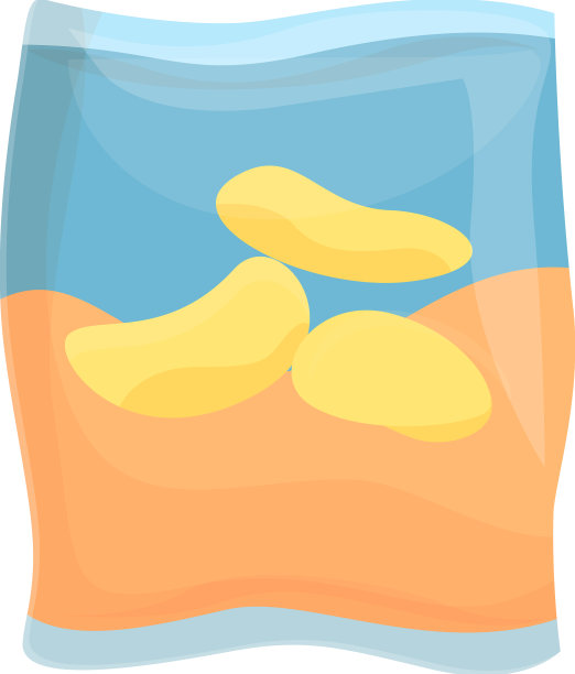 蟹片图标卡通龙虾小吃图片下载