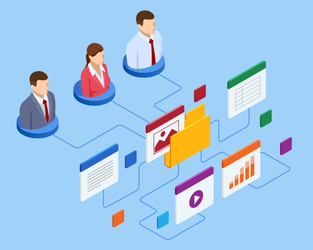 数据库文档流中的等距文件图片下载