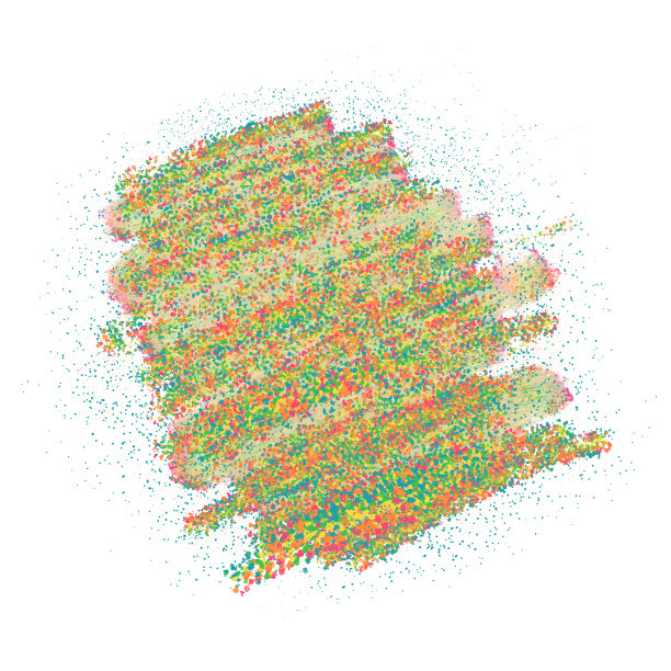 色彩斑斓的抽象绘画纹理背景。插图。图片下载