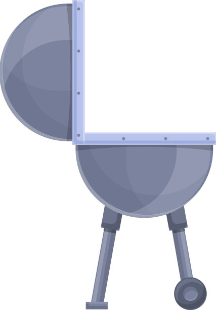 烧烤车图标卡通小吃摊图片下载