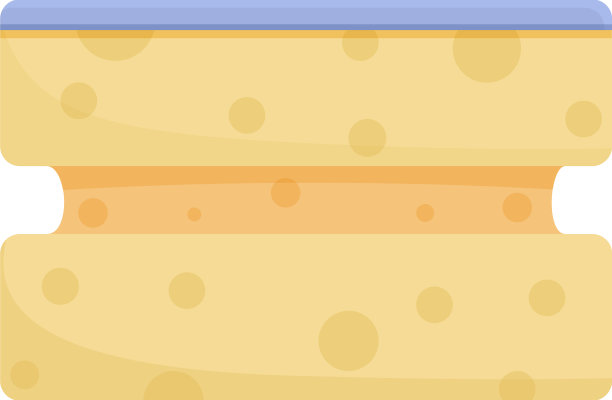 清洁海绵图标卡通公司图片下载