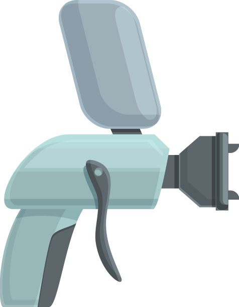 喷枪设备图标卡通喷漆枪图片下载