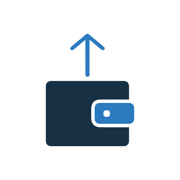 现金钱包或金钱购物图标图片下载