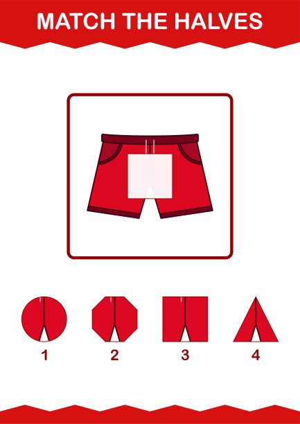 搭配短裤的一半。工作表对孩子图片下载
