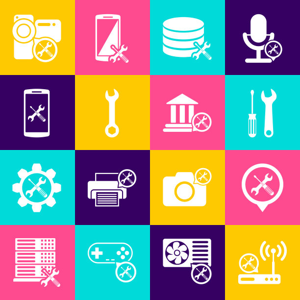 设置路由器wi-fi服务位置螺丝刀图片下载