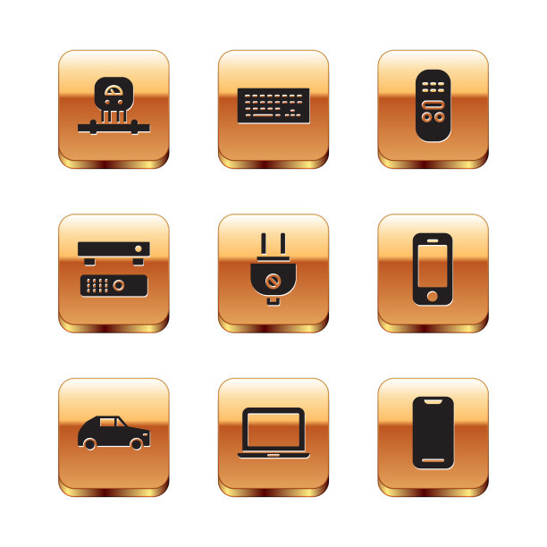 集智能传感器车载笔记本电脑电插头图片下载