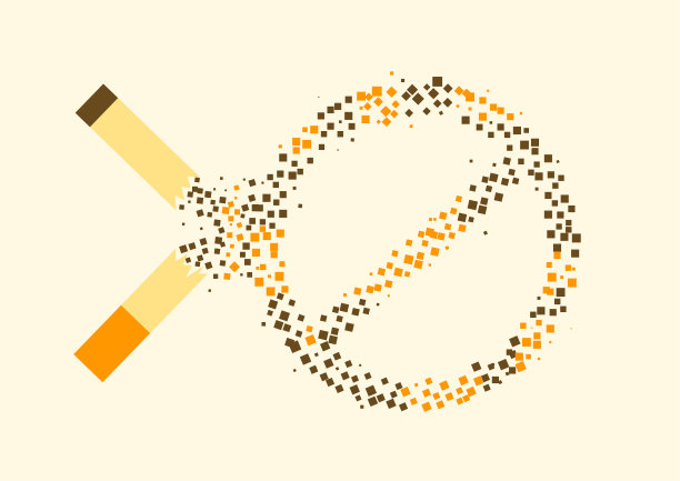 说明吸烟对健康的负面影响图片下载