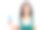 照片的工人油漆工夫人抱辊齿微笑看相机穿绿色整体孤立的白色背景图片下载
