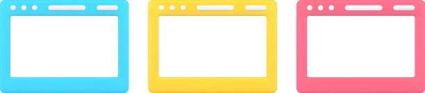 收藏多色网站屏幕浏览图片下载