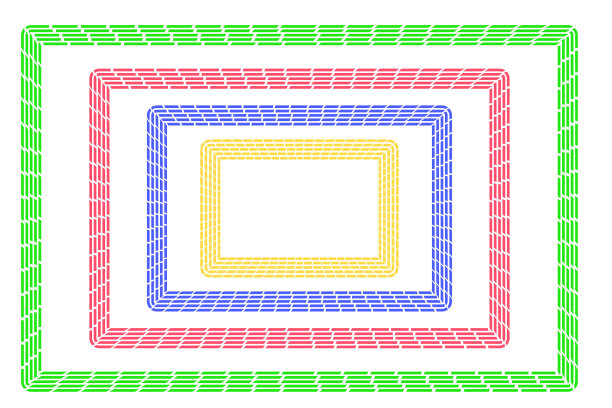 彩色框架在柔和的颜色图片下载