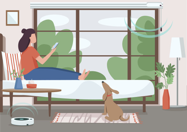 智能家居控制平彩少女控制图片下载