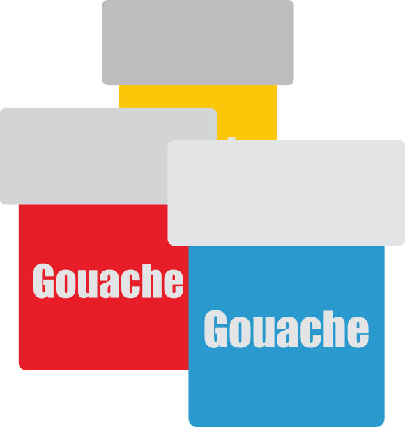 水粉颜料可以图标图片下载