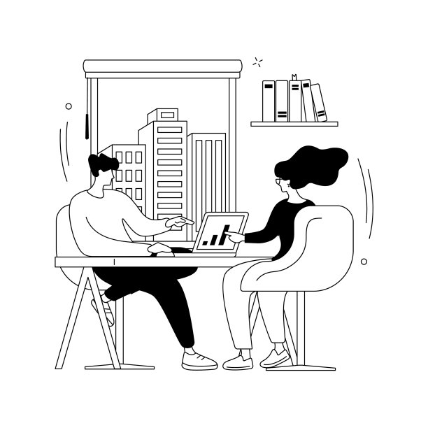 按需城市工作空间的抽象概念图片下载