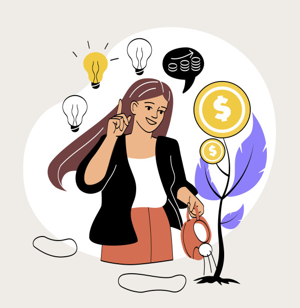 金融发展的概念图片下载