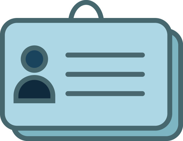 身份证图标设计图片下载