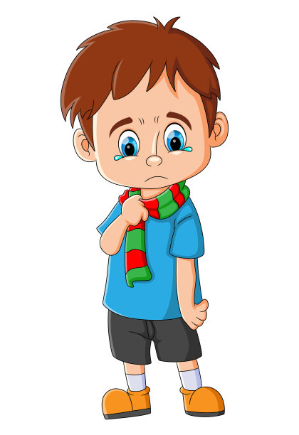 这个男孩摆出一副悲伤的表情图片下载