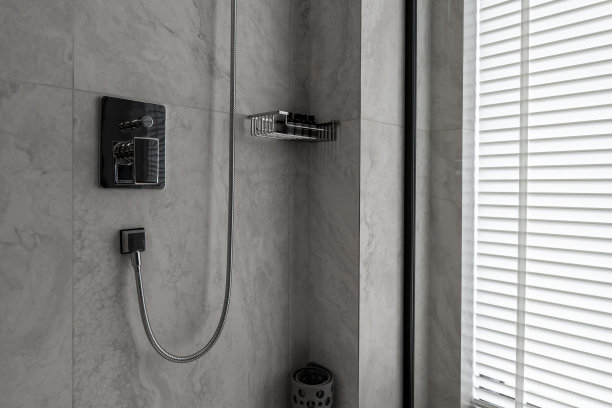 豪华酒店浴室淋浴间图片下载