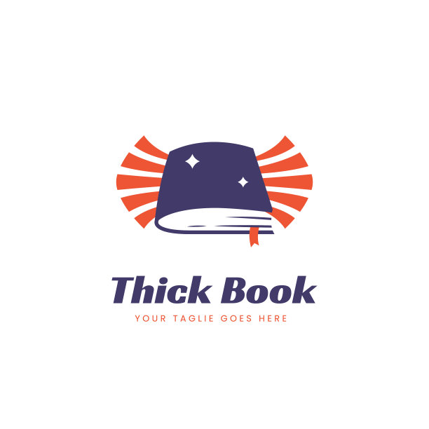 厚书标志图标简单图片下载