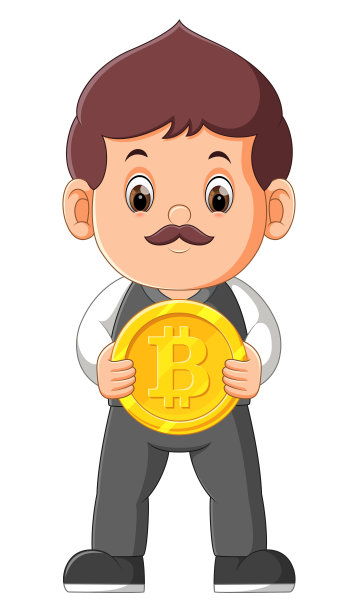 老年人手持比特币展示图片下载