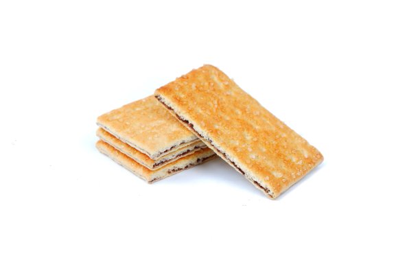 白色背景上的饼干图片下载