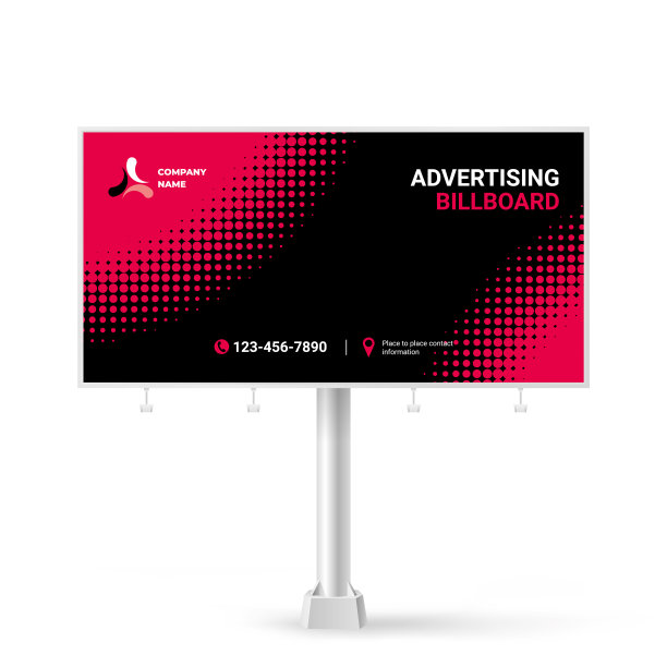 户外广告牌设计创意背景图片下载