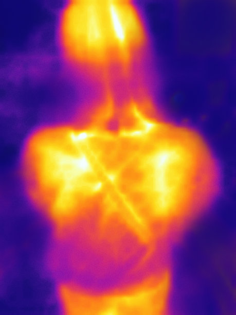 热成像仪的图像。图片下载