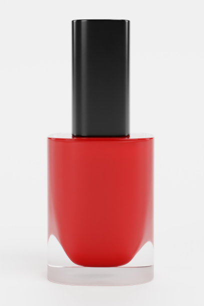 逼真的3D指甲油渲染图片下载