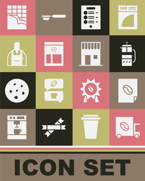 设置咖啡街头卡车机海报图片下载