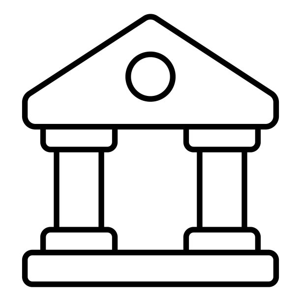 银行金融相关矢量线图标。可编辑的描边像素完美。图片下载