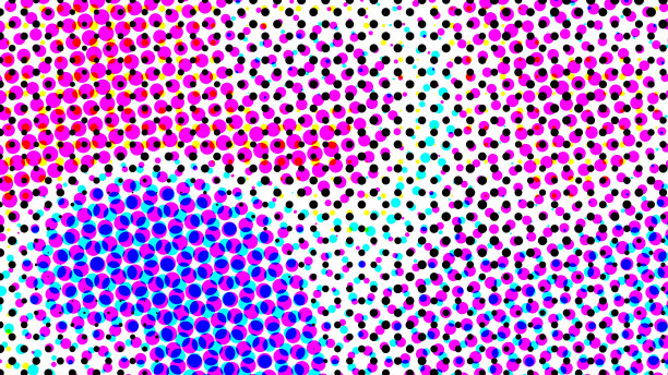 彩色像素梯度动画，马赛克效果图片下载