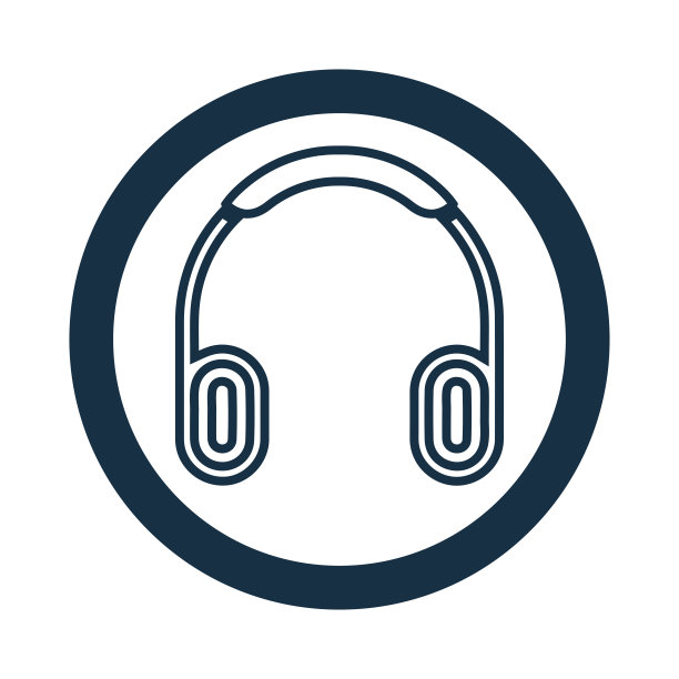 耳机或耳机音乐图标图片下载