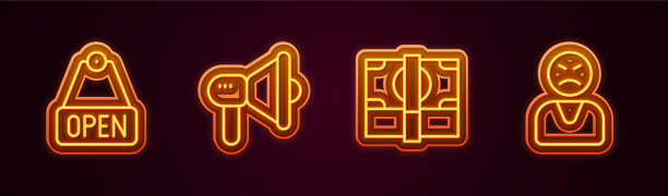 设置线挂标志与文字打开扩音器图片下载