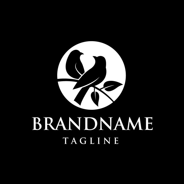 树枝上的鸟图标图片下载